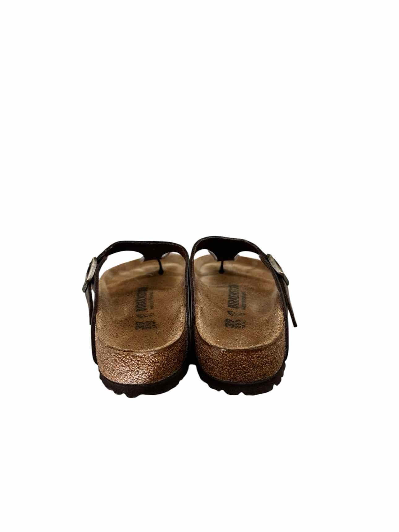 Birkenstock Gizeh Brown Sandals Shoe Size 8