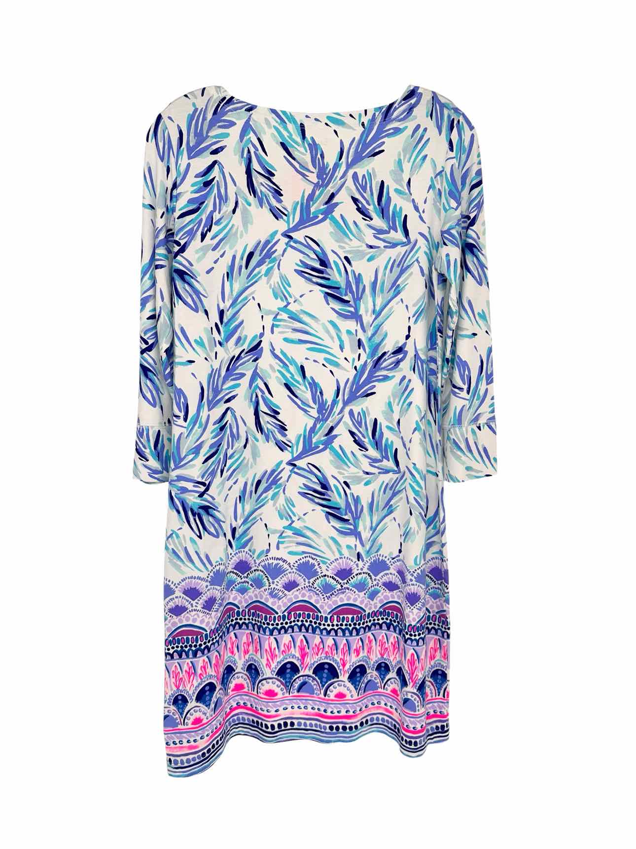 Lilly Pulitzer Sophie Dress UPF 50+ in Resort White Flocked Together Size M