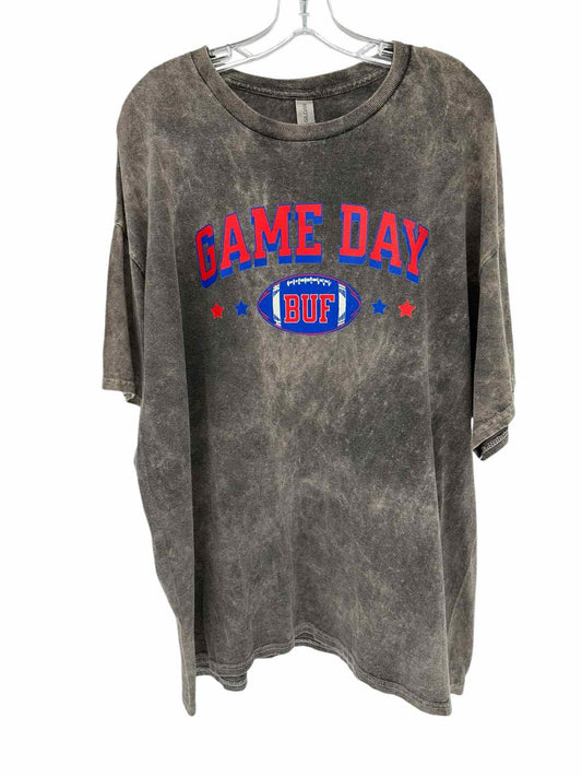 True Stitches Game Day Gray Size XXL T-shirt **NEW**