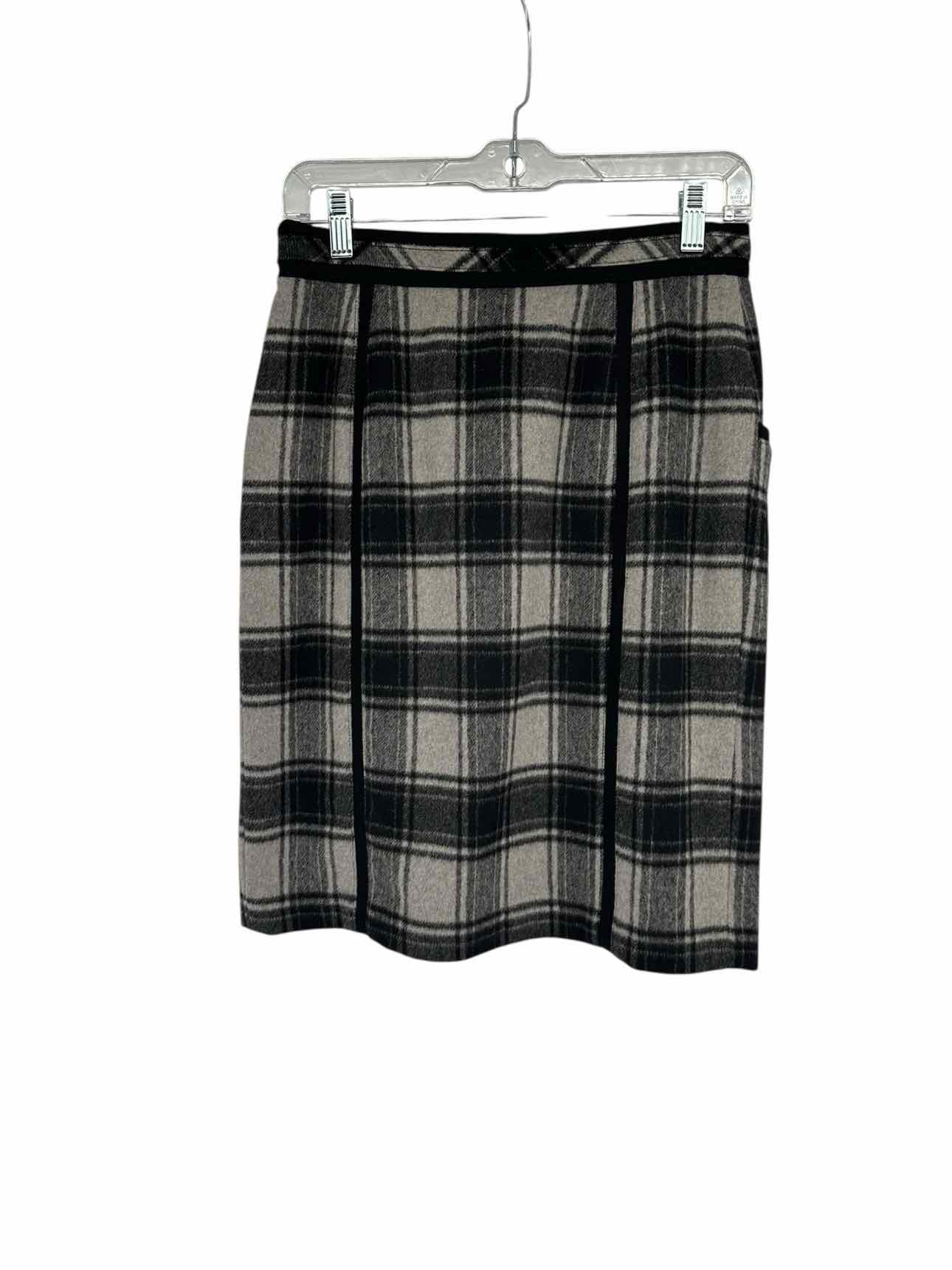 Adam Lippes Gray Size 6 Skirt