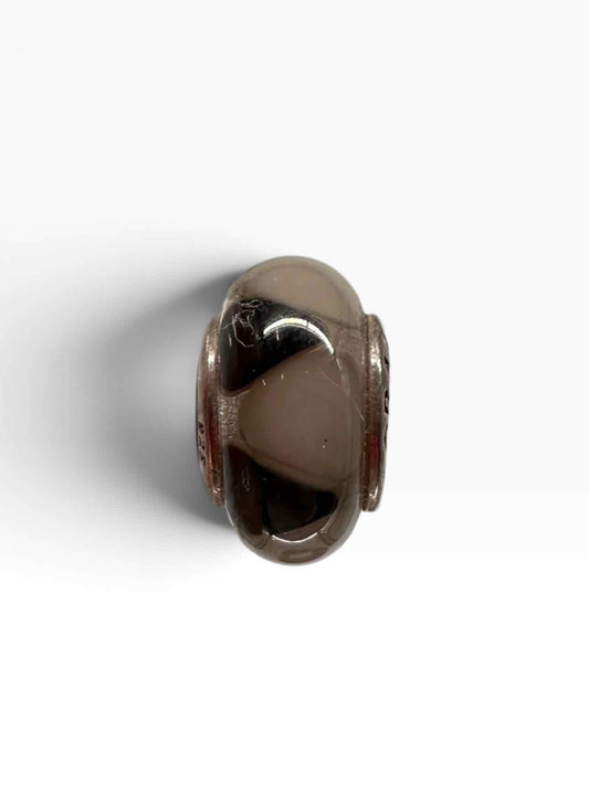 Pandora Murano Glass Black & White Charm