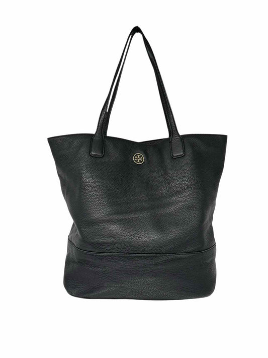 Tory Burch Robinson Tote Black Leather Tote