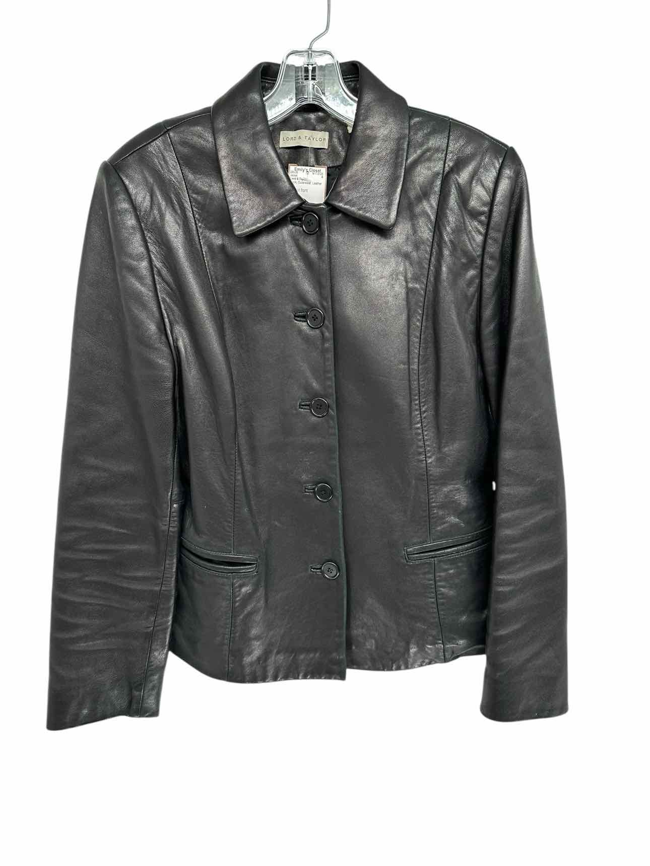 Lord & Taylor Black Jacket Size 10