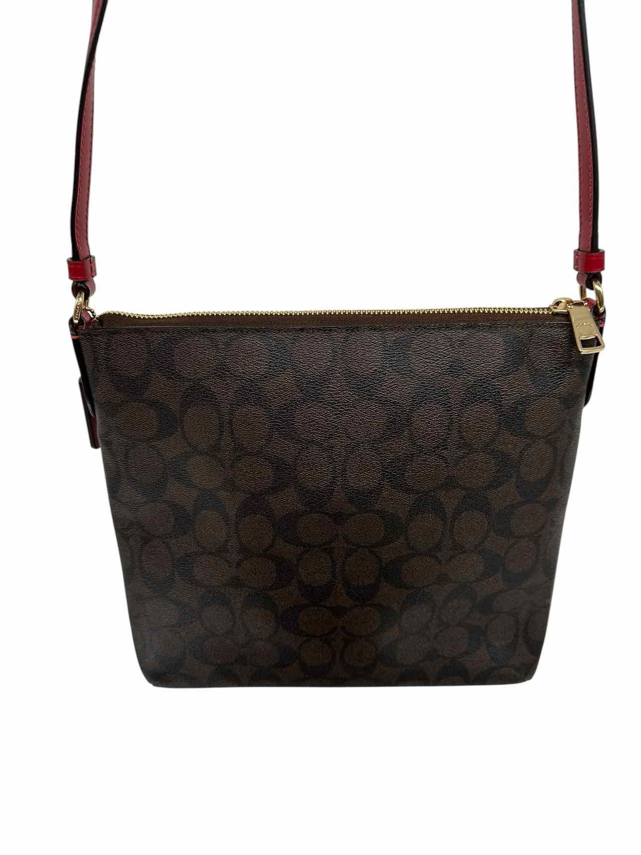 Coach Rowan File Bag Brown