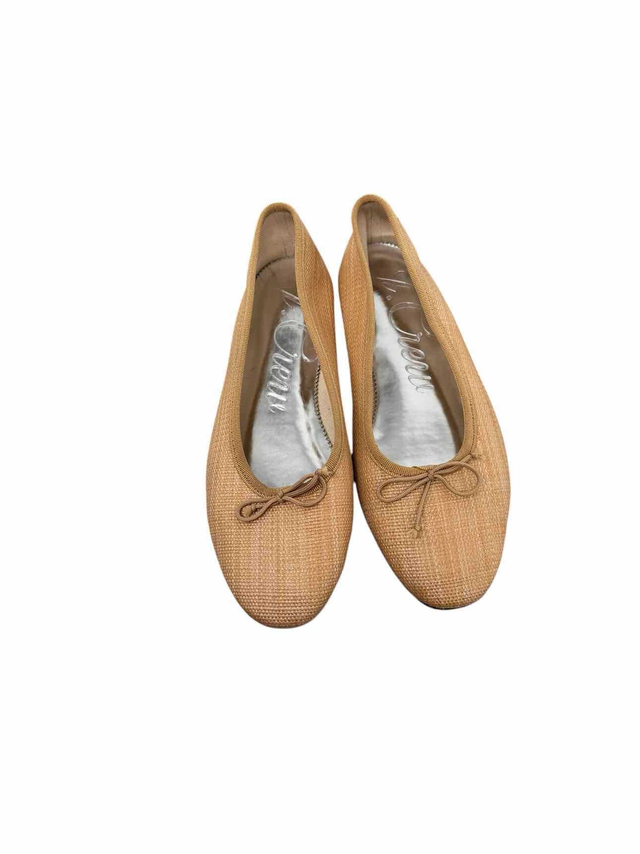 J. Crew Tan Ballet Flats Shoe Size 7.5