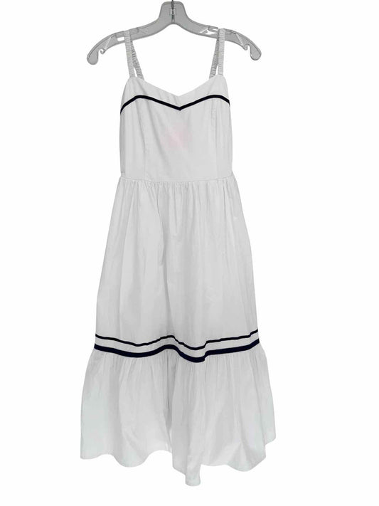 J. Crew White Midi Dress Size 00