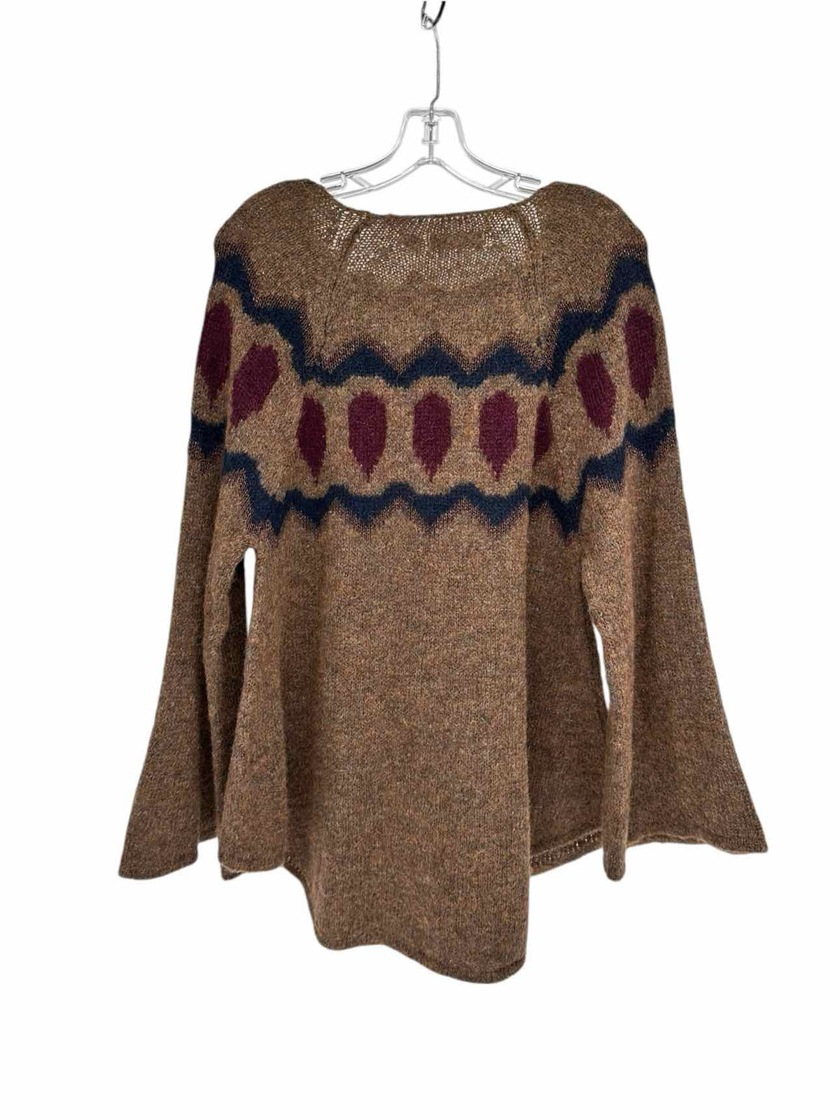 Anthropologie Sleep on Snow Brown Sweater Size XXS