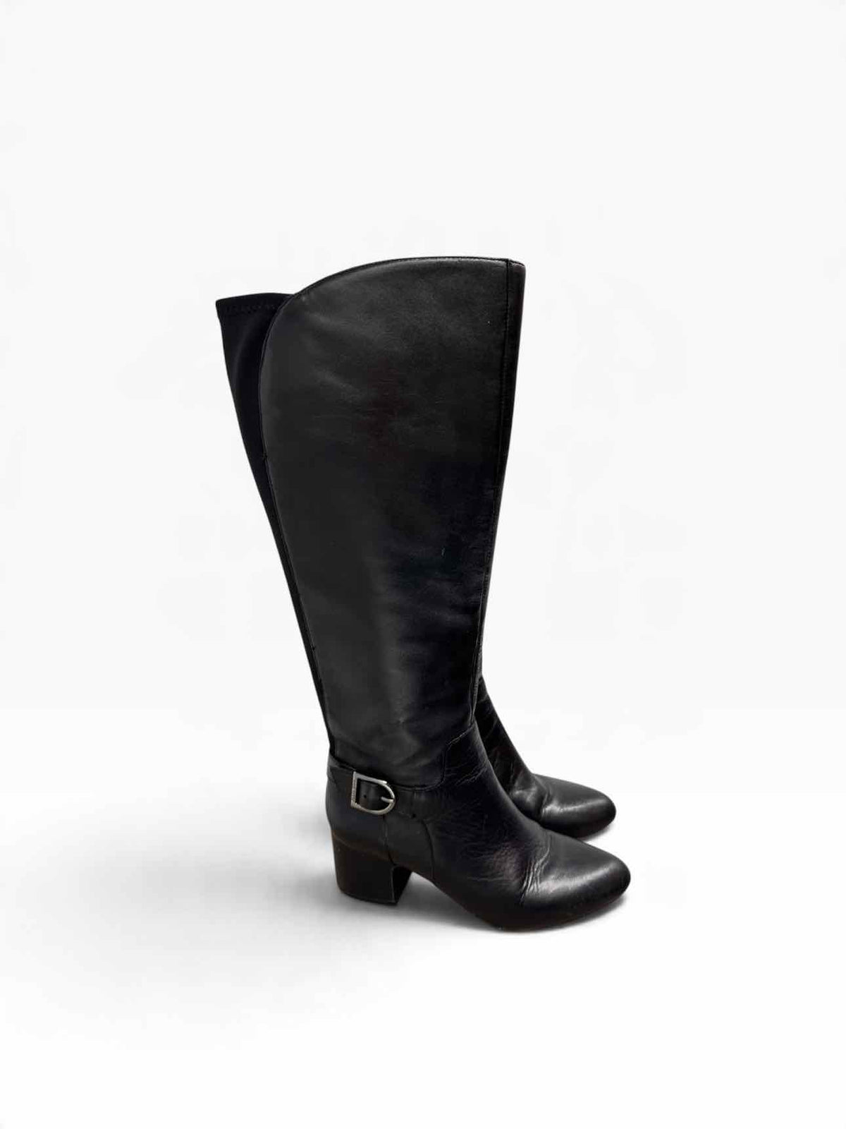 Anne Klein Honesty Tall Boots Black Shoe Size 6