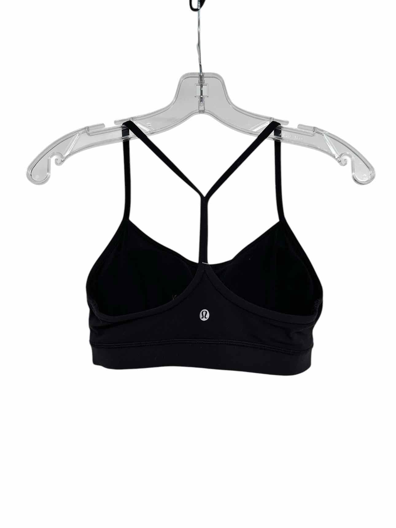 Lululemon Flow Y Bra Black Size 8