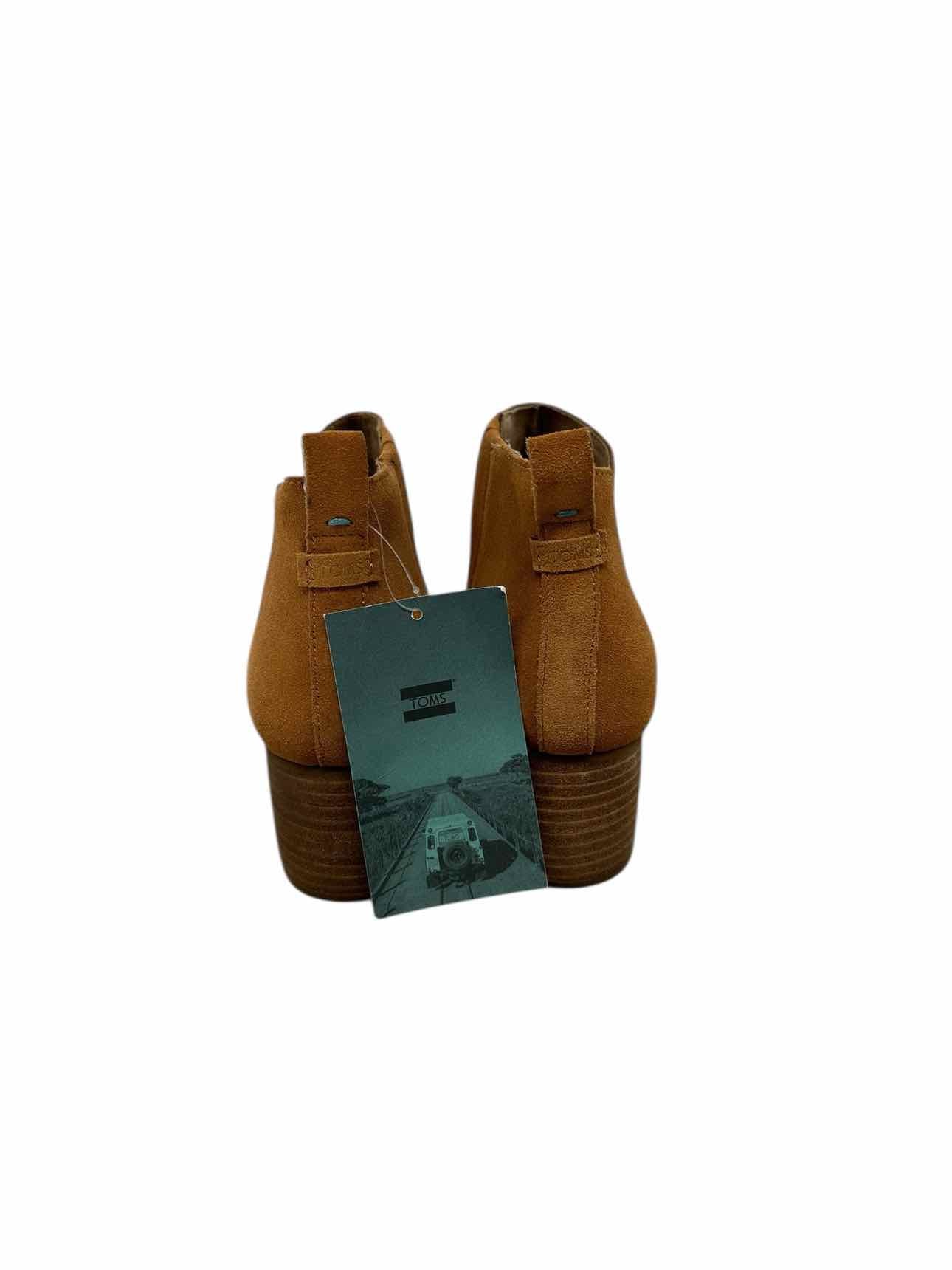 Toms Leilani Tan Bootie Shoe Size 10  **NEW**