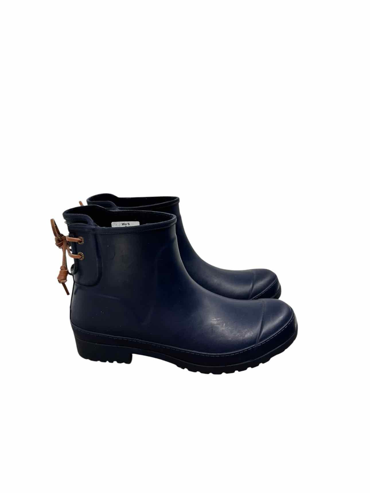 Sperry =Walker Turf Short Rain Boots Shoe Size 8