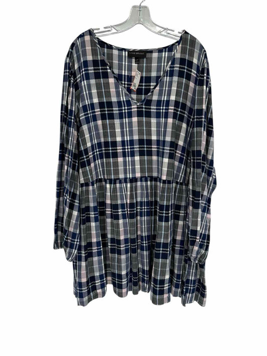 Lane Bryant Blue Size 26/28 Long Sleeve Top