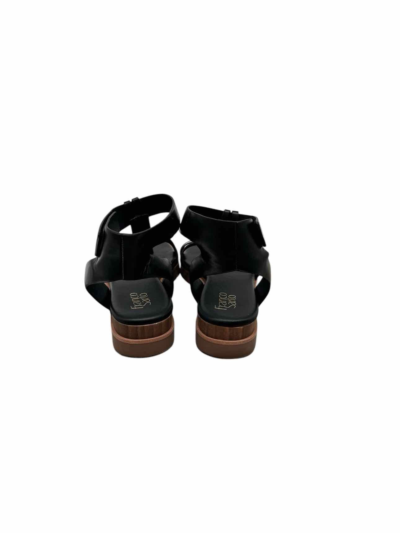Franco Sorto Dosha Sandal Black Shoe Size 8.5
