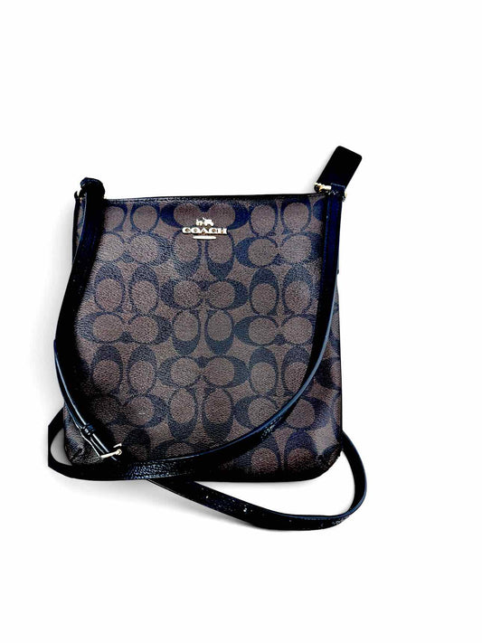 Coach Coated Canvas Sling Bag Brown Crossbody