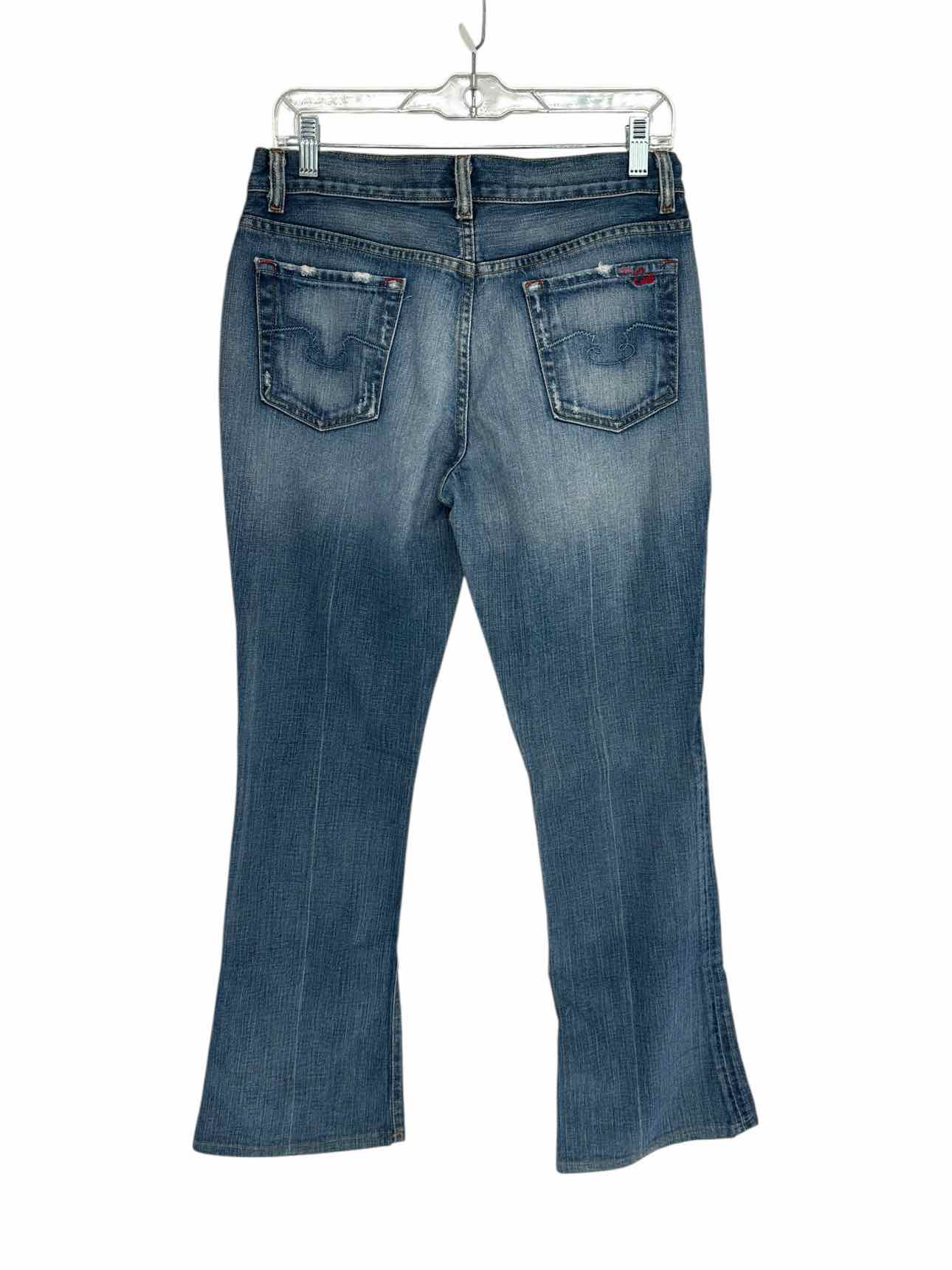 Blue Cult Kate Mid-Rise Flare Blue Jeans Size 12