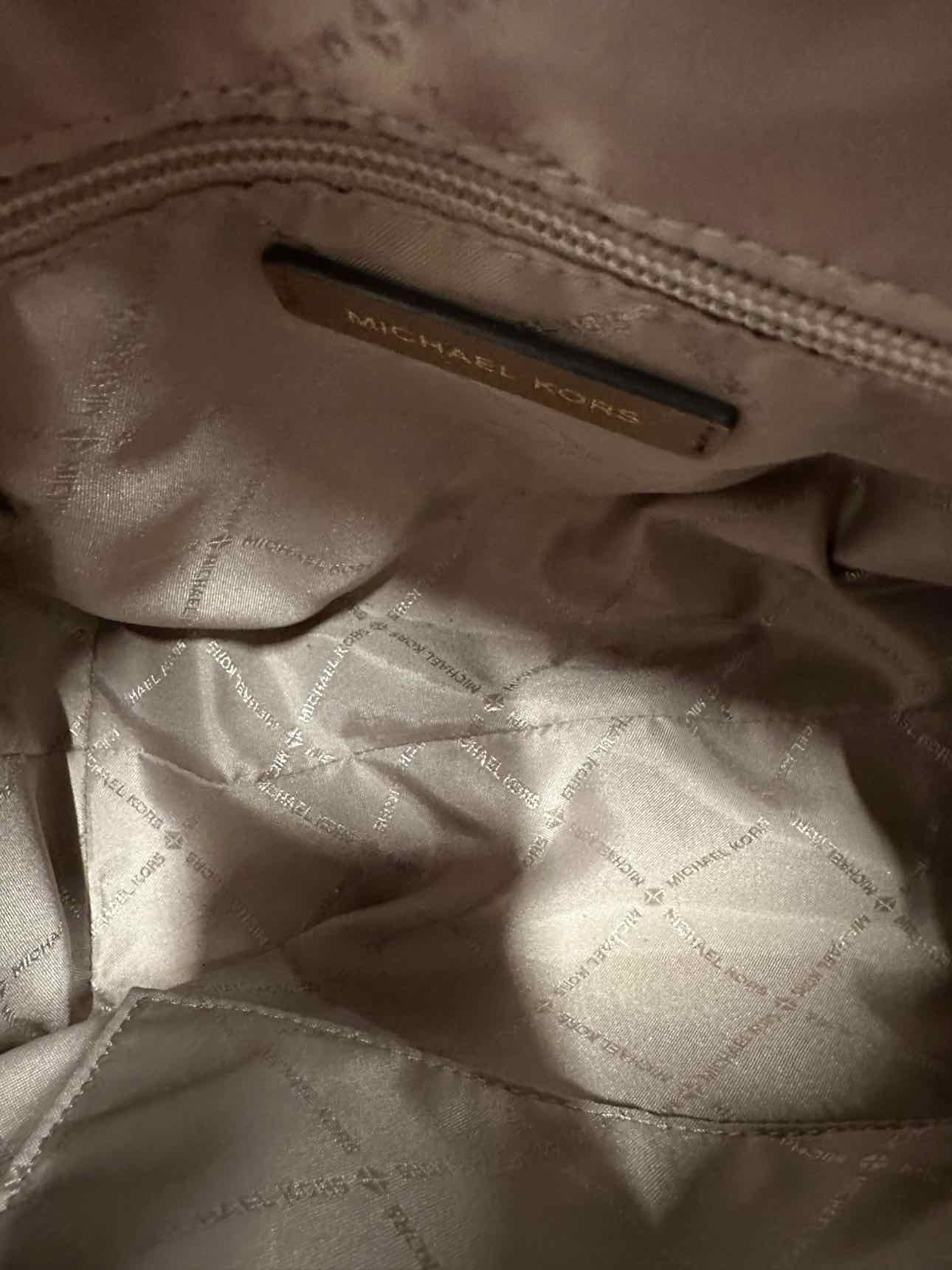 Michael Kors Ciara Medium Signature Logo Messenger Bag