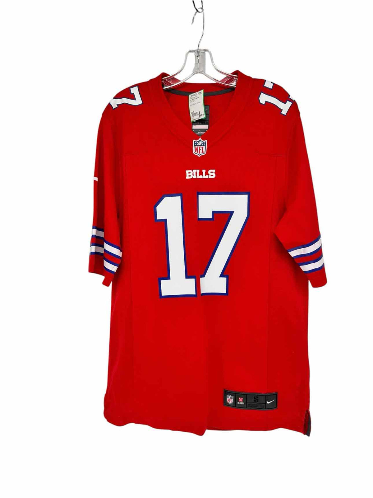 NFL Onfield Apparel Red Josh Allen Jersey Size S
