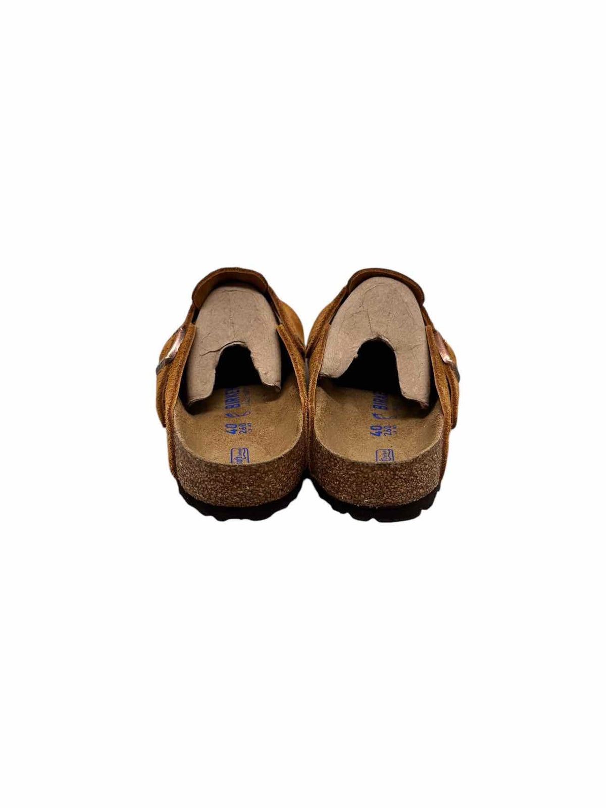 Birkenstock Tan Boston Clogs Shoe Size 9  **NEW**