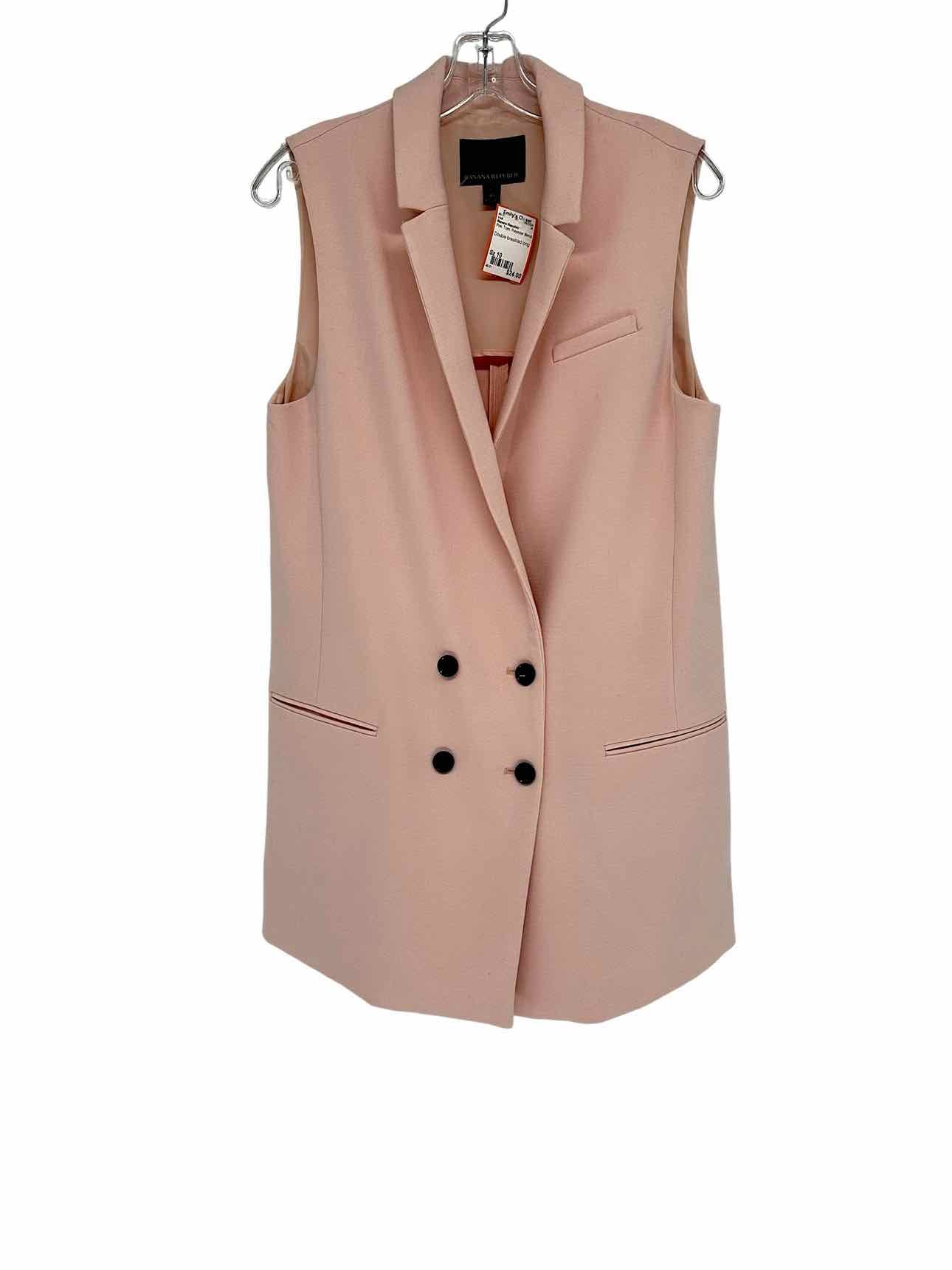 Banana Republic Pink Vest Size 10