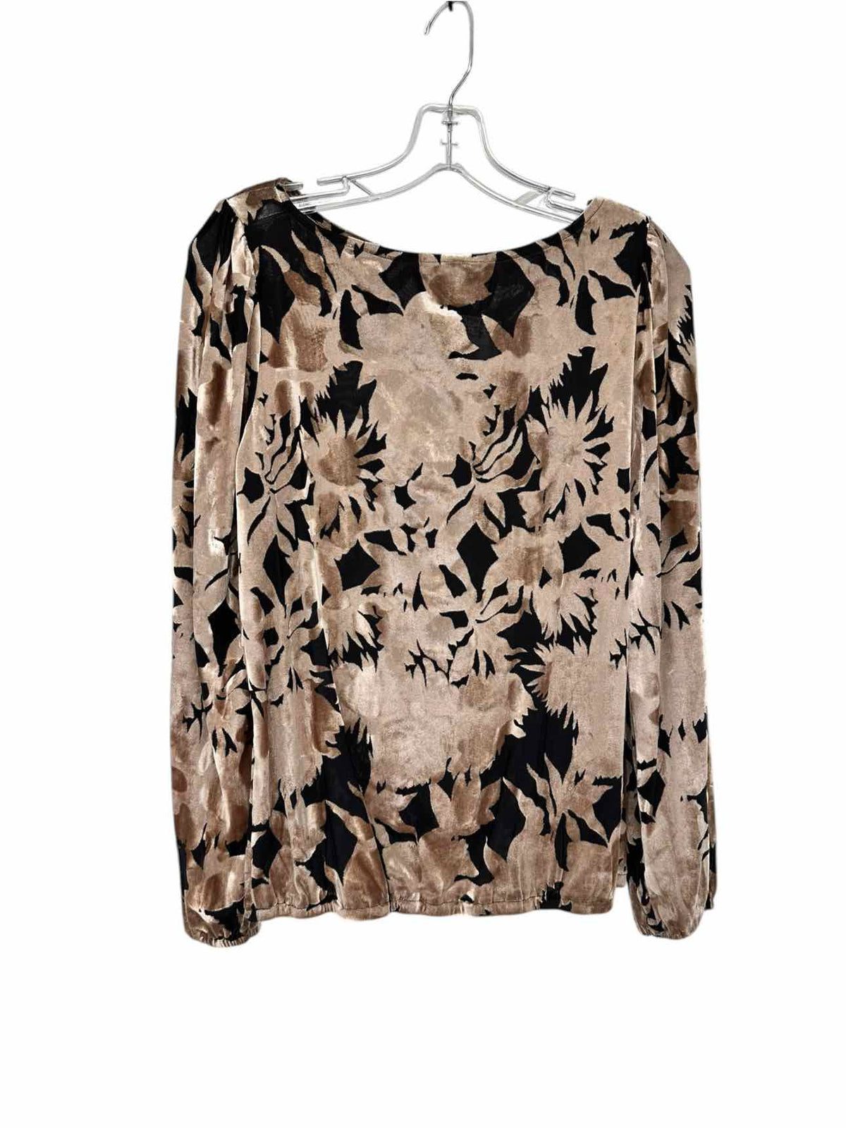 Coco +  Carmen Portia Burnout Velour Top Size S/M **NEW**