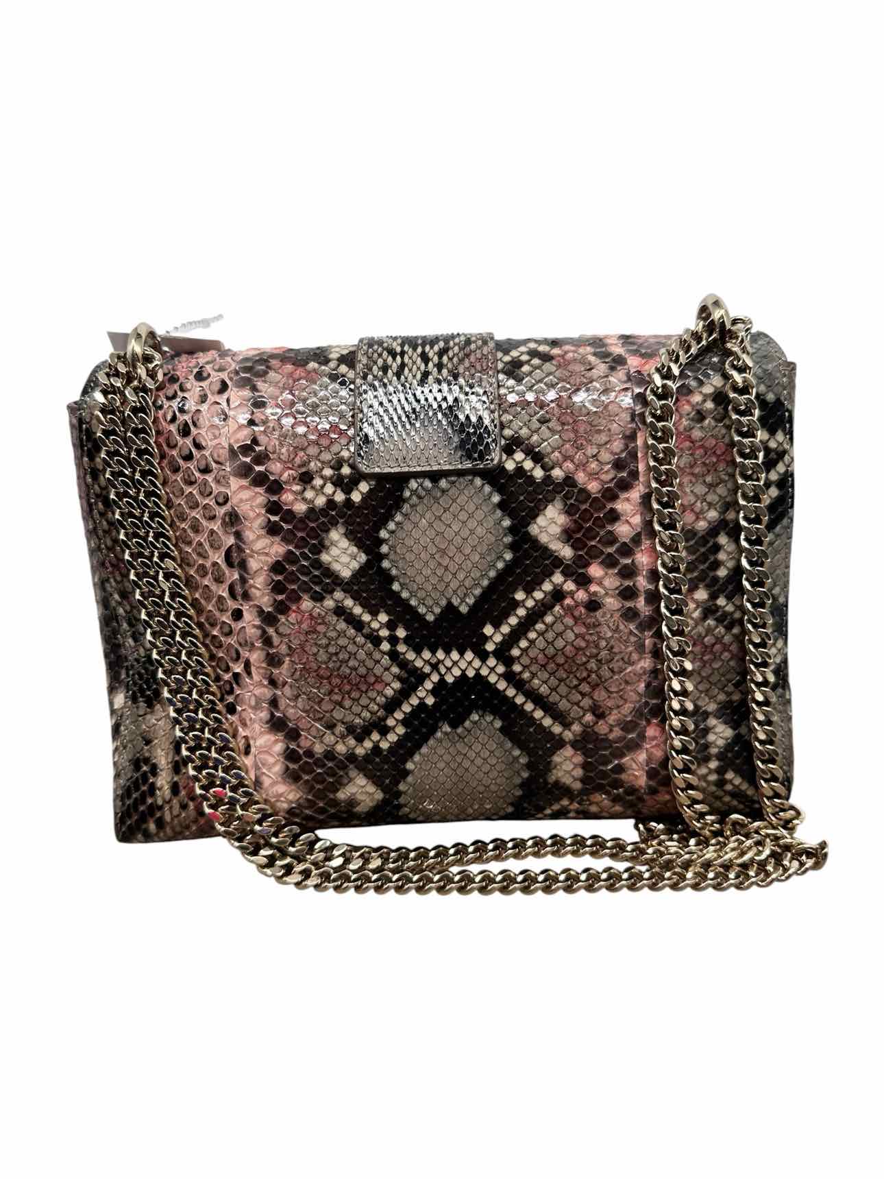 Jimmy Choo Miarianne Python Shoulder Bag