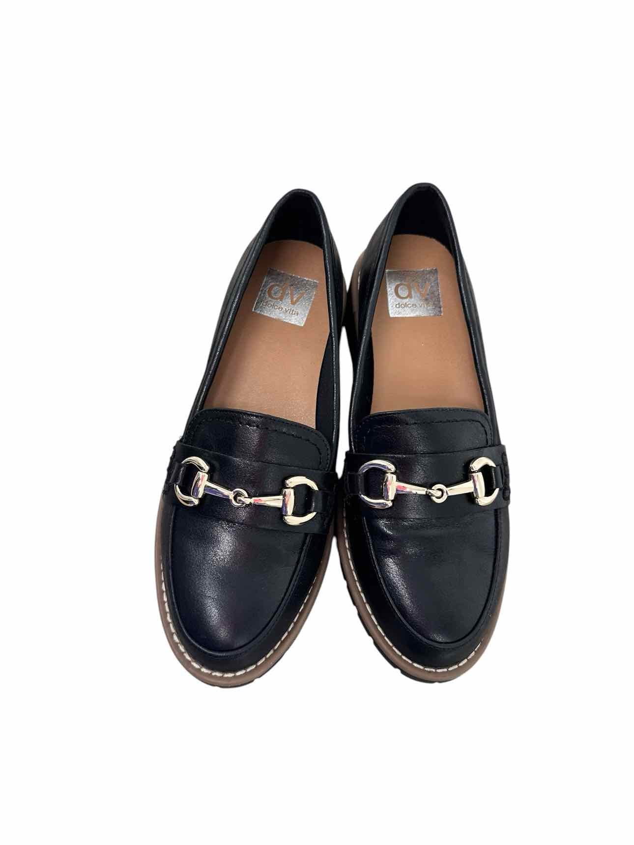 Dolce Vita Black Celeste Loafer Shoe Size 6