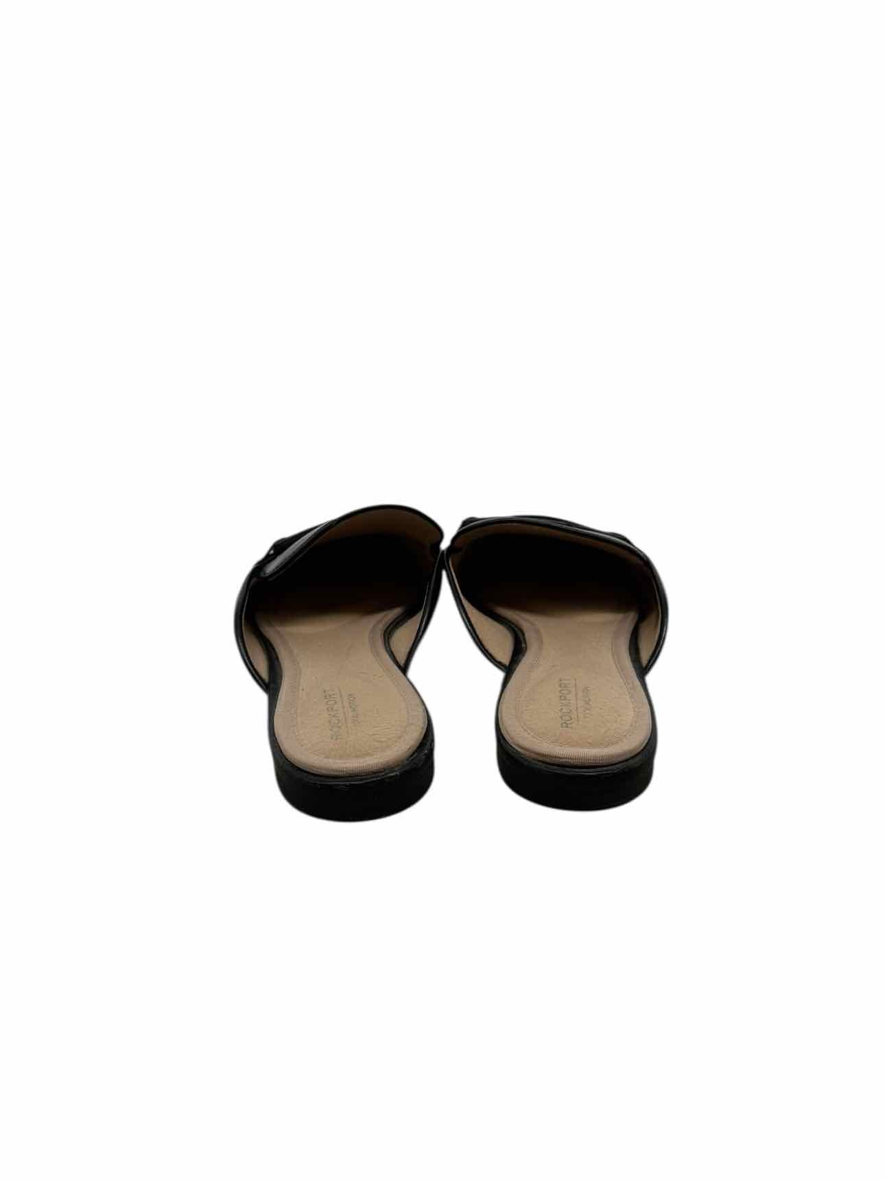 Rockport Black Shoe Size 9 Mules