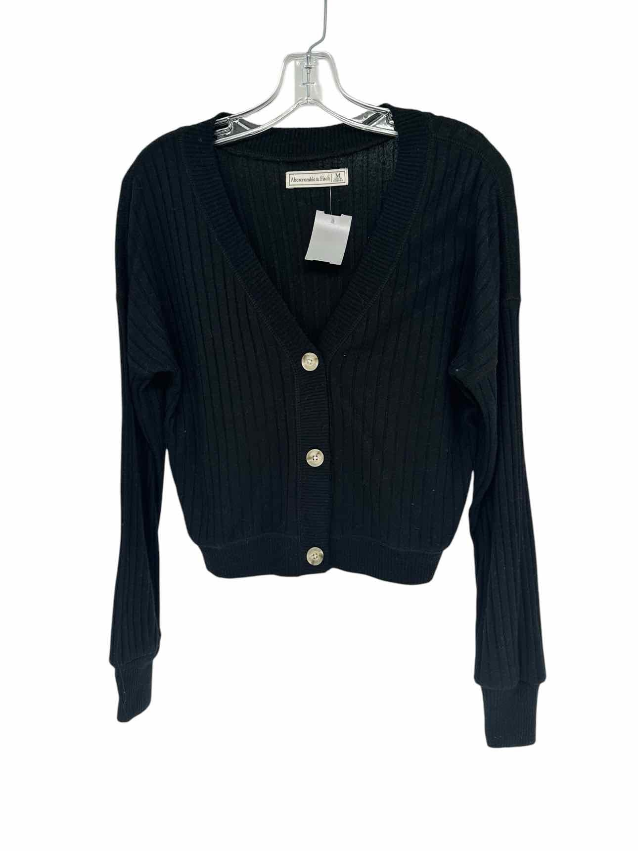 Abercrombie & Fitch Black Size M Cardigan