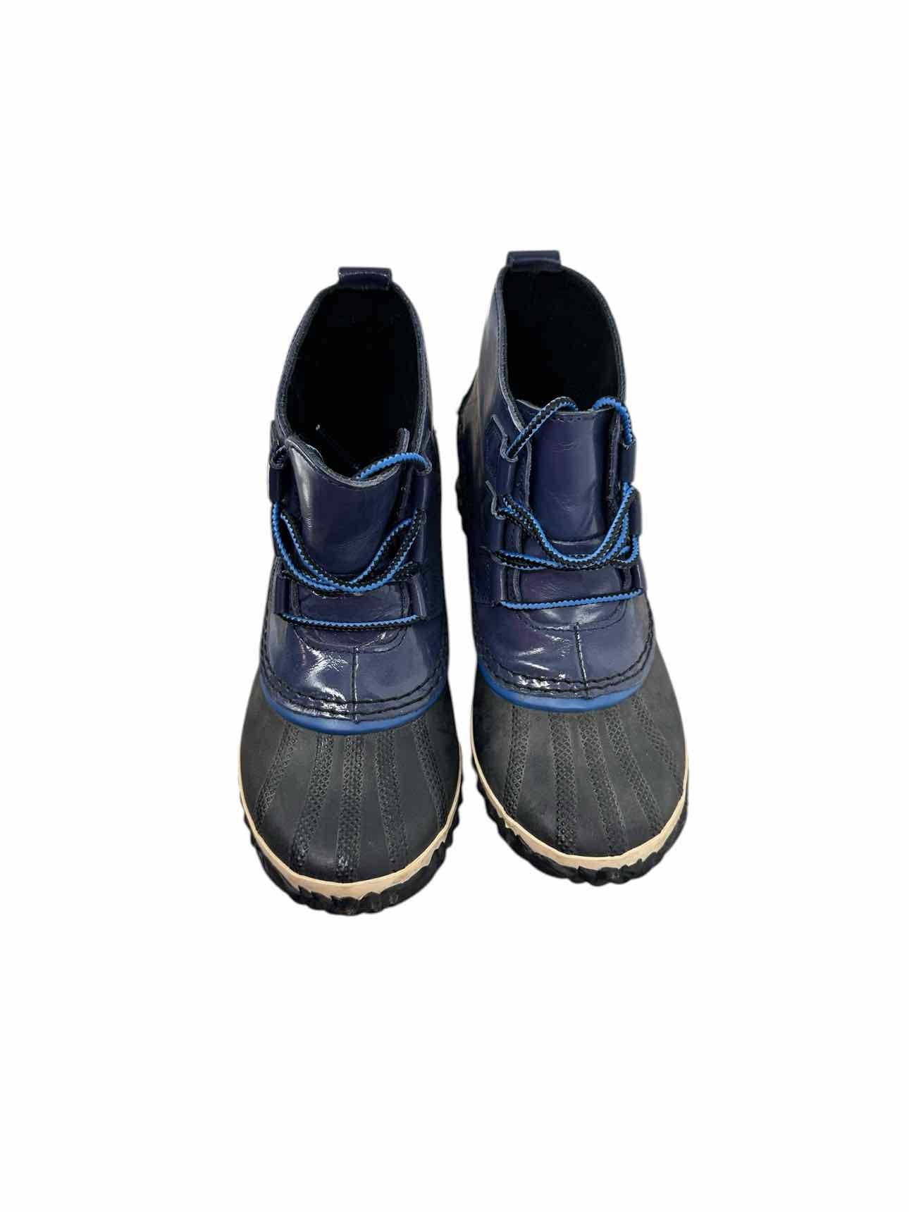 Sorel Blue Out 'N About Plus Waterproof Duck Boots Shoe Size 6