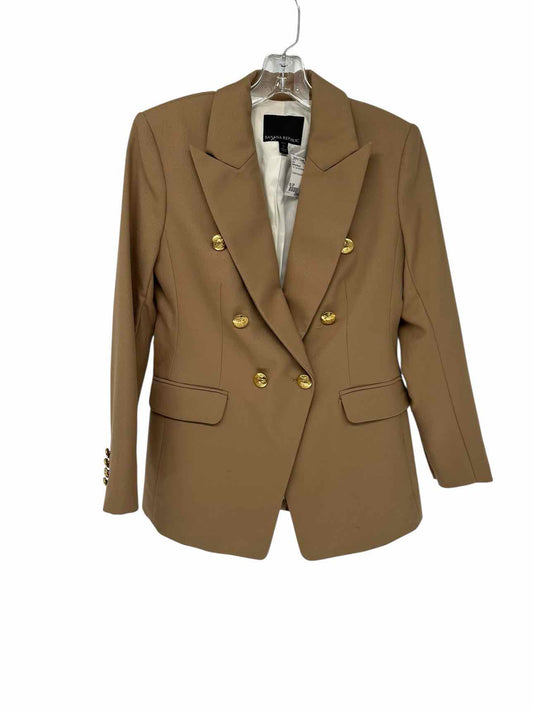 Banana Republic Tan Double-Breasted Blazer Size 2P