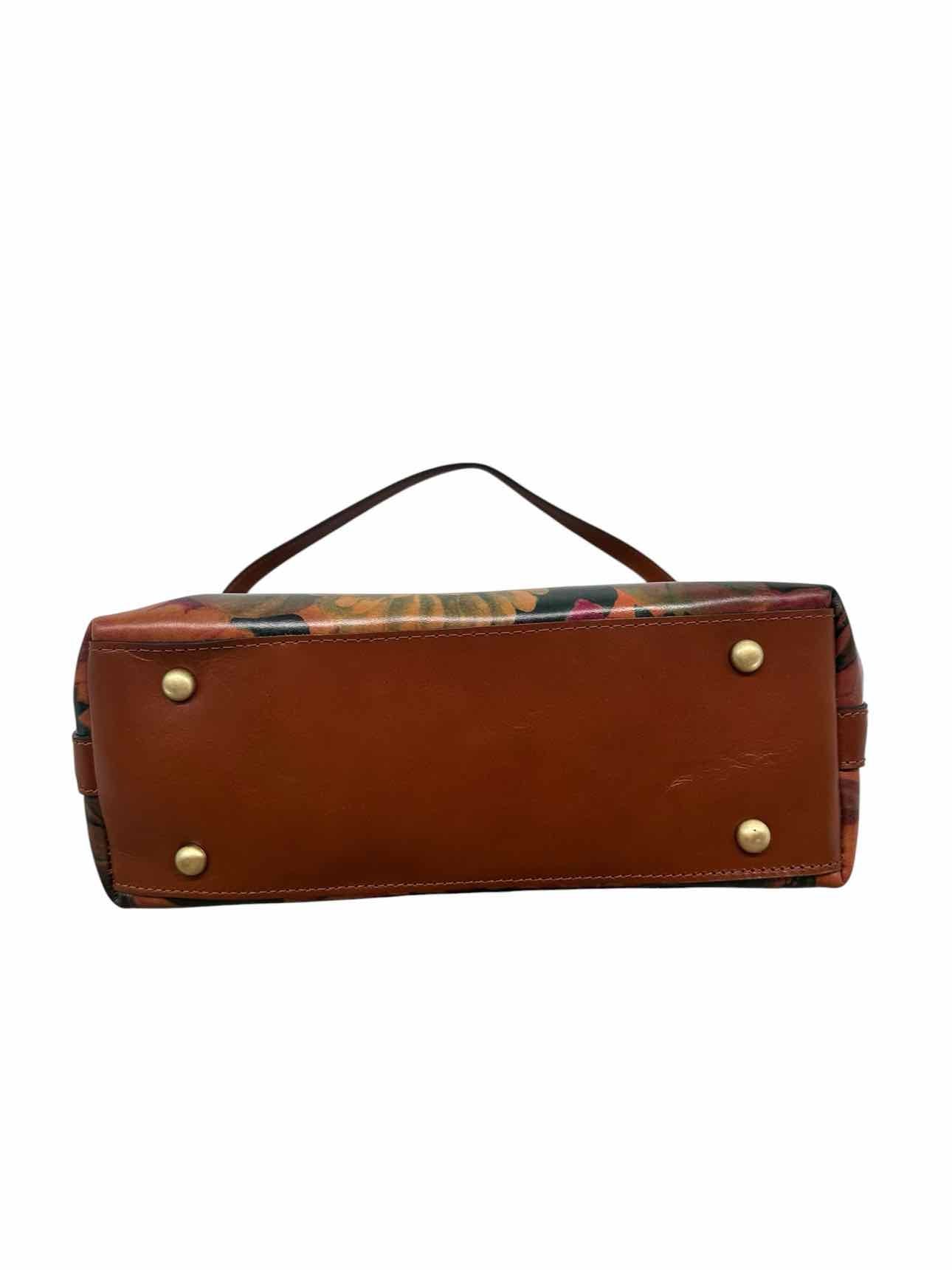 Patricia Nash Betta Double Strap Tan Leather Crossbody