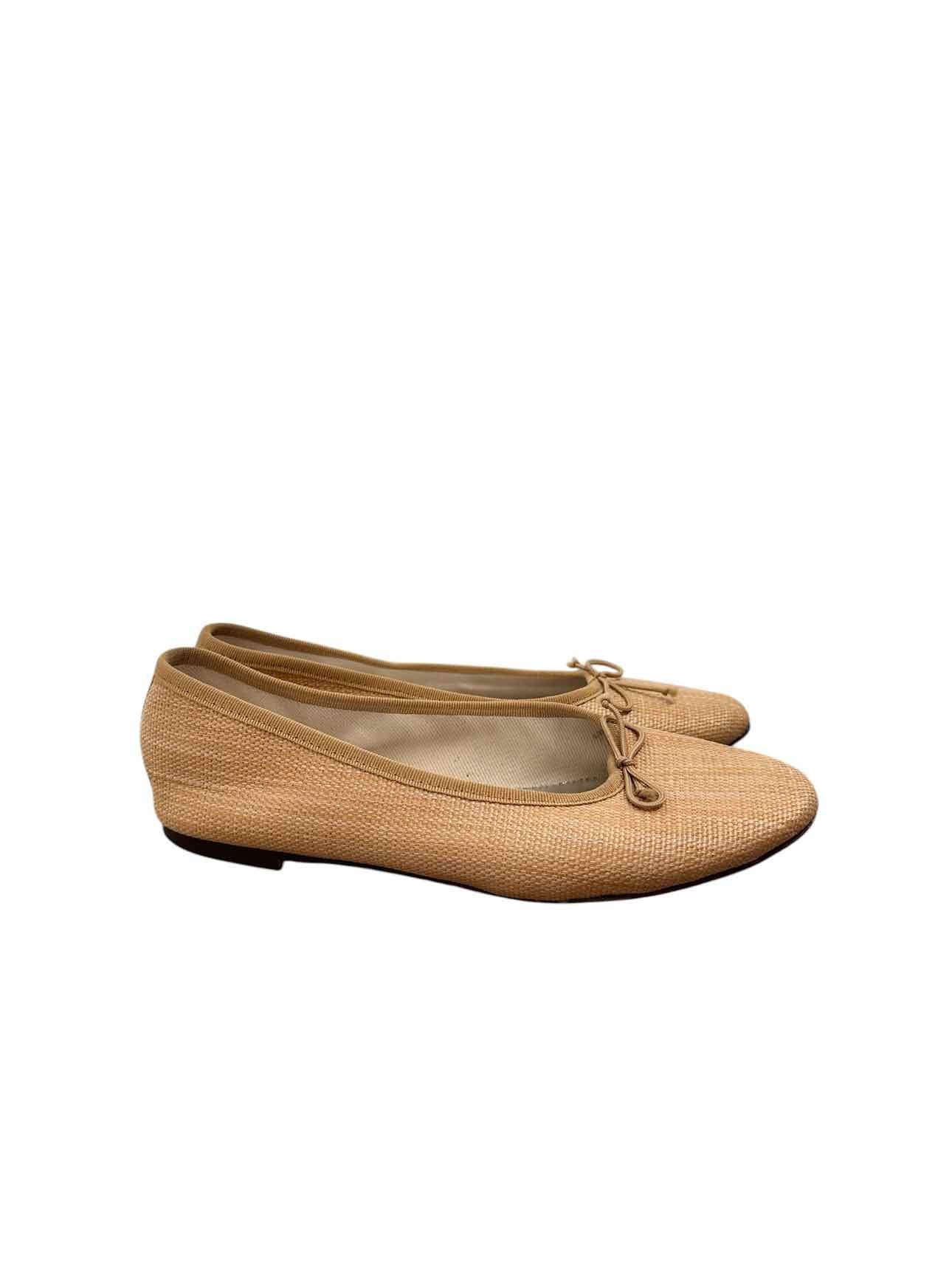 J. Crew Tan Ballet Flats Shoe Size 7.5