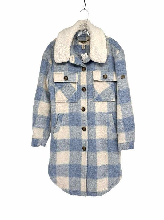 Koolaburra by Ugg Blue Buffalo Plaid Jacket Size M