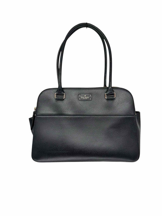 Kate Spade Terri Grove Street Black Leather Tote