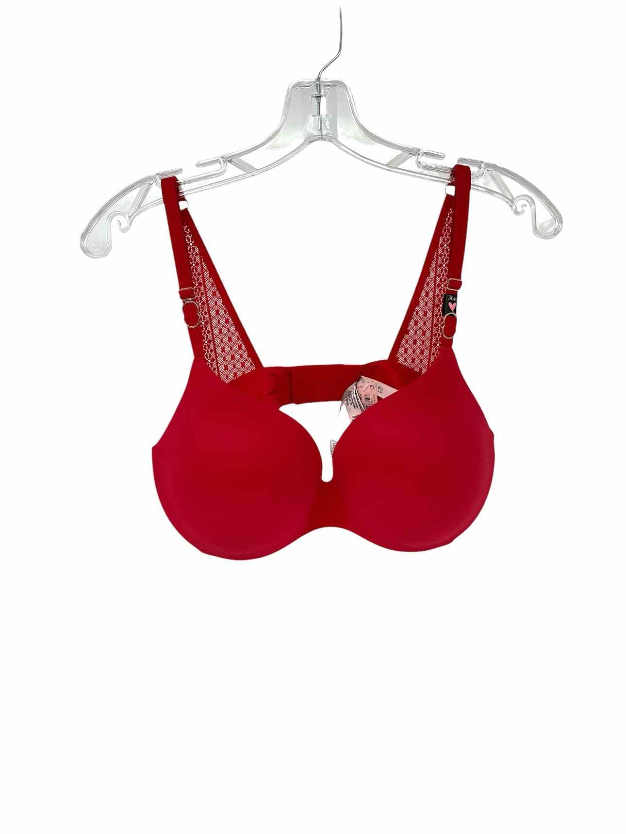 Victoria's Secret Incredible Padded Red Size 36D Bra **NEW**