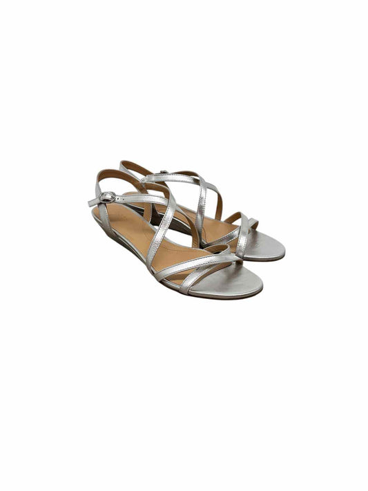 Talbots Silver Shoe Size 7.5 Sandals