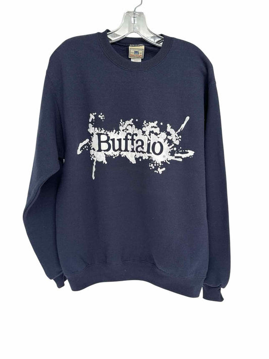 Lee Navy "Buffalo" Crewneck Sweatshirt Size S
