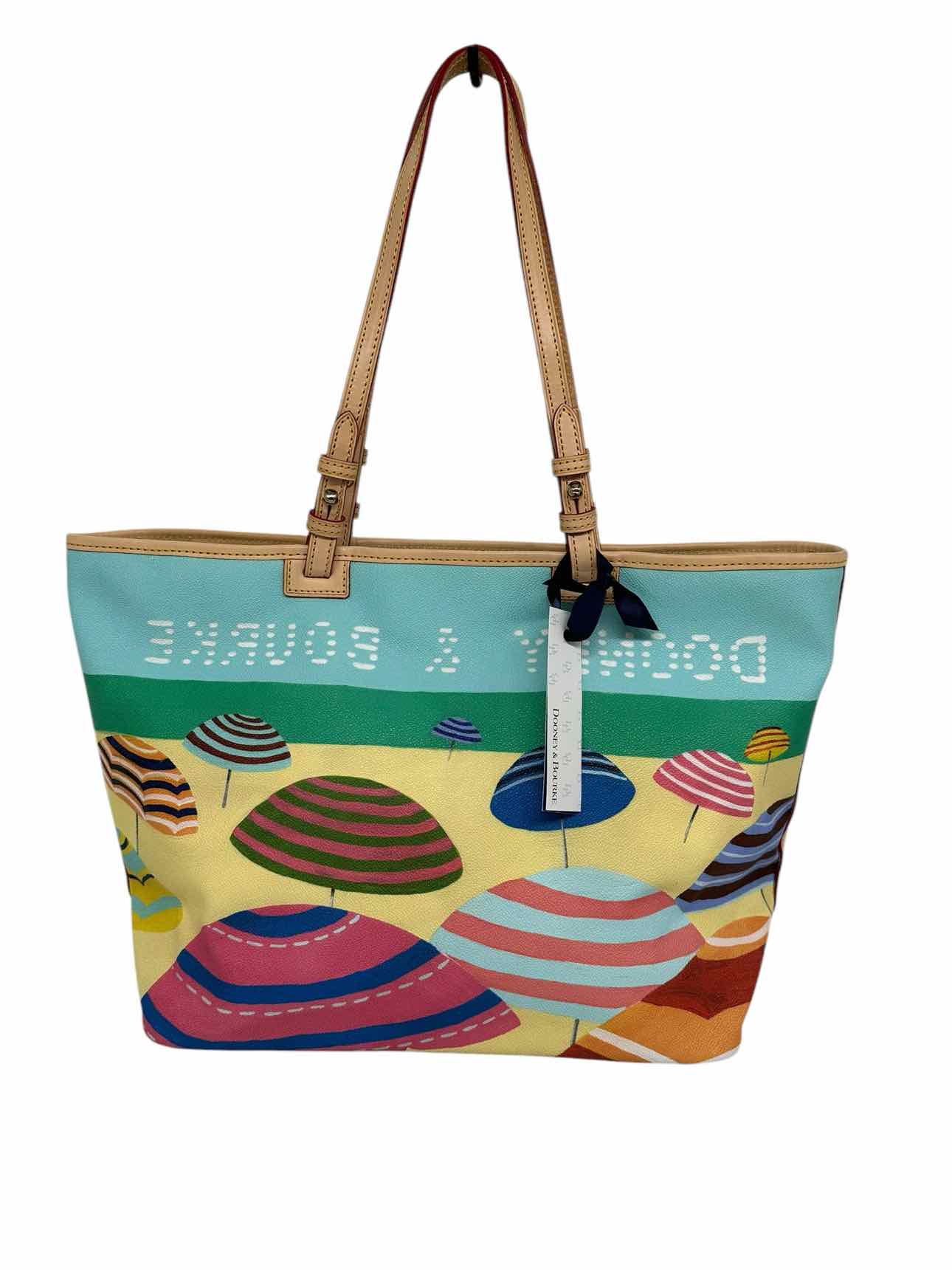 Dooney & Bourke Leisure Shopper Beach Umbrella Tote  **NEW**
