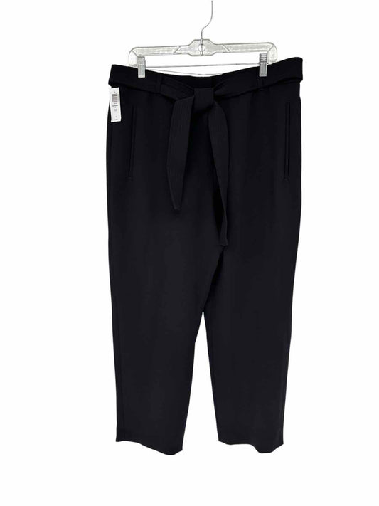 Wilfred Black Tie Front Dress Pants Size 16 **NEW**