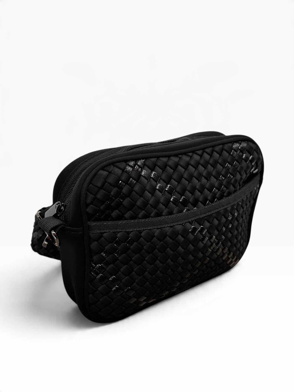 Haute Shore Black Drew Noir Woven Crossbody