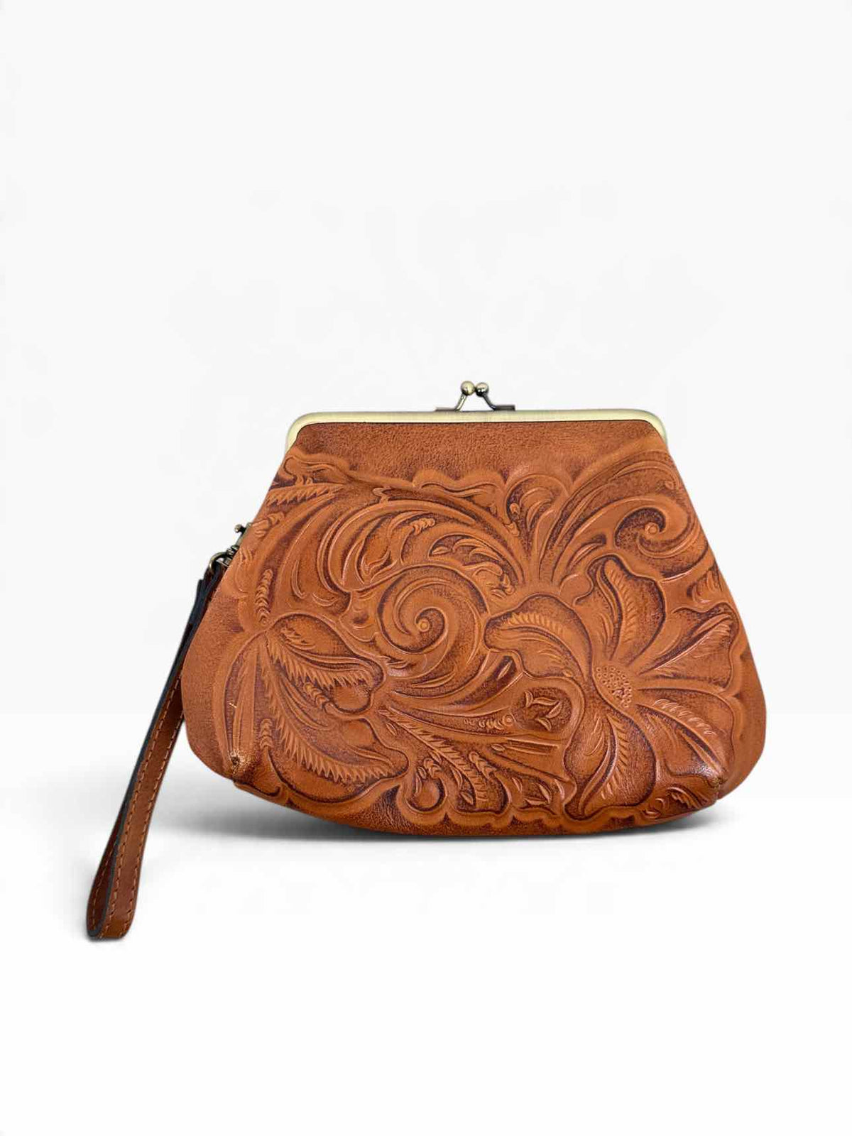 Patricia Nash Sevena Kiss Lock Clutch