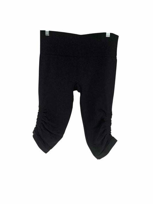 Lululemon In the Flow Cropped Ruched Leggings Black Size 10