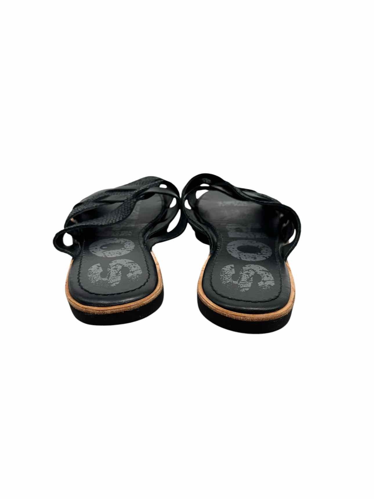Sorel Ella Slides Black Shoe Size 7.5