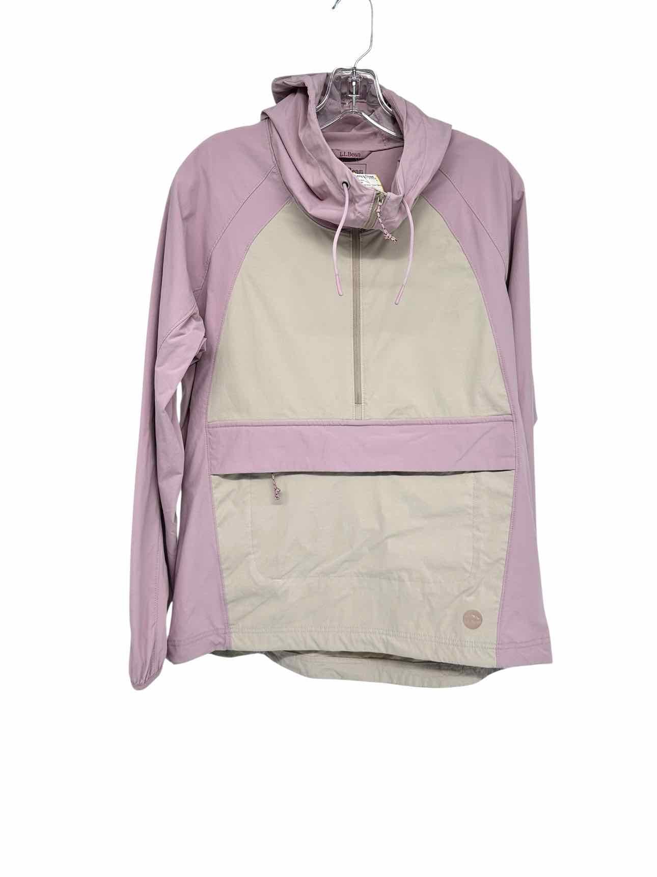 L.L.Bean Venture Stretch Anorak Lilac Size M