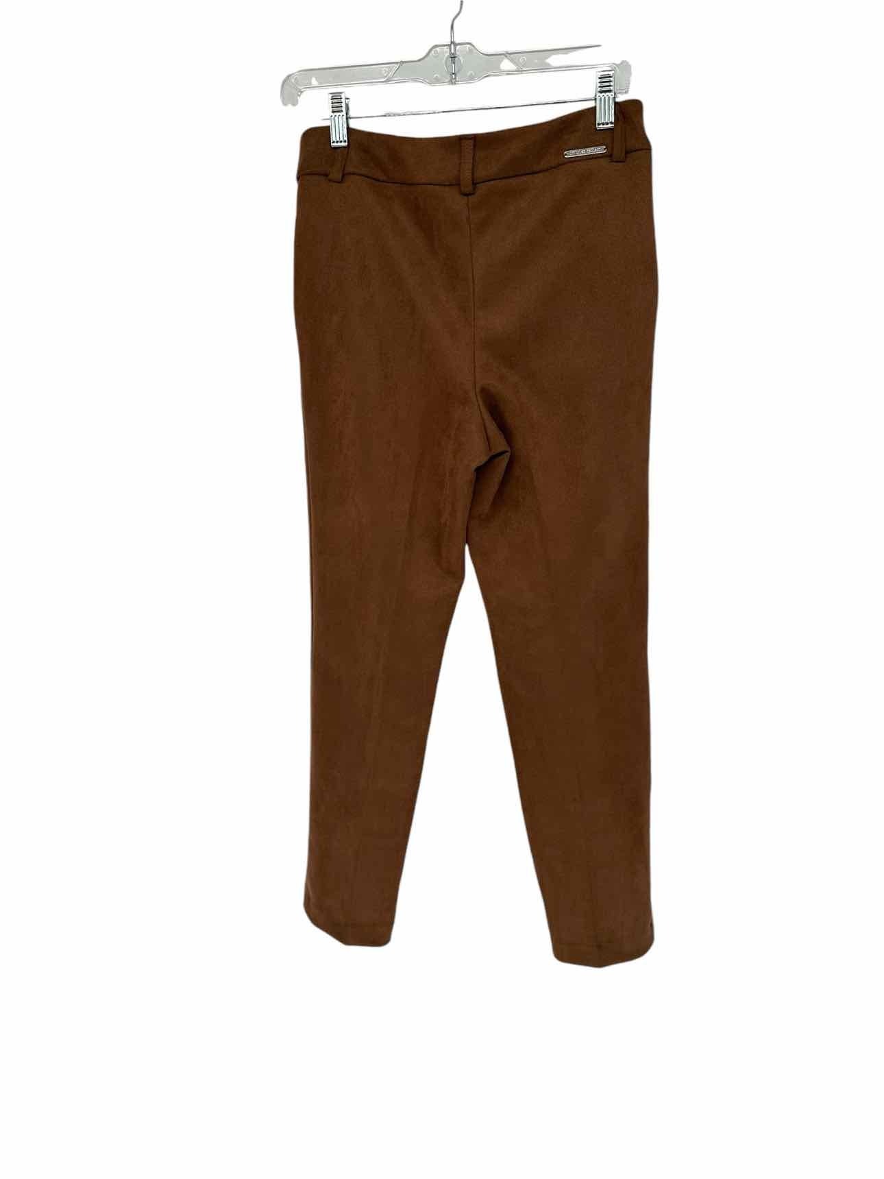 ILTM Tan Faux Suede Pants SIZE S **NEW**