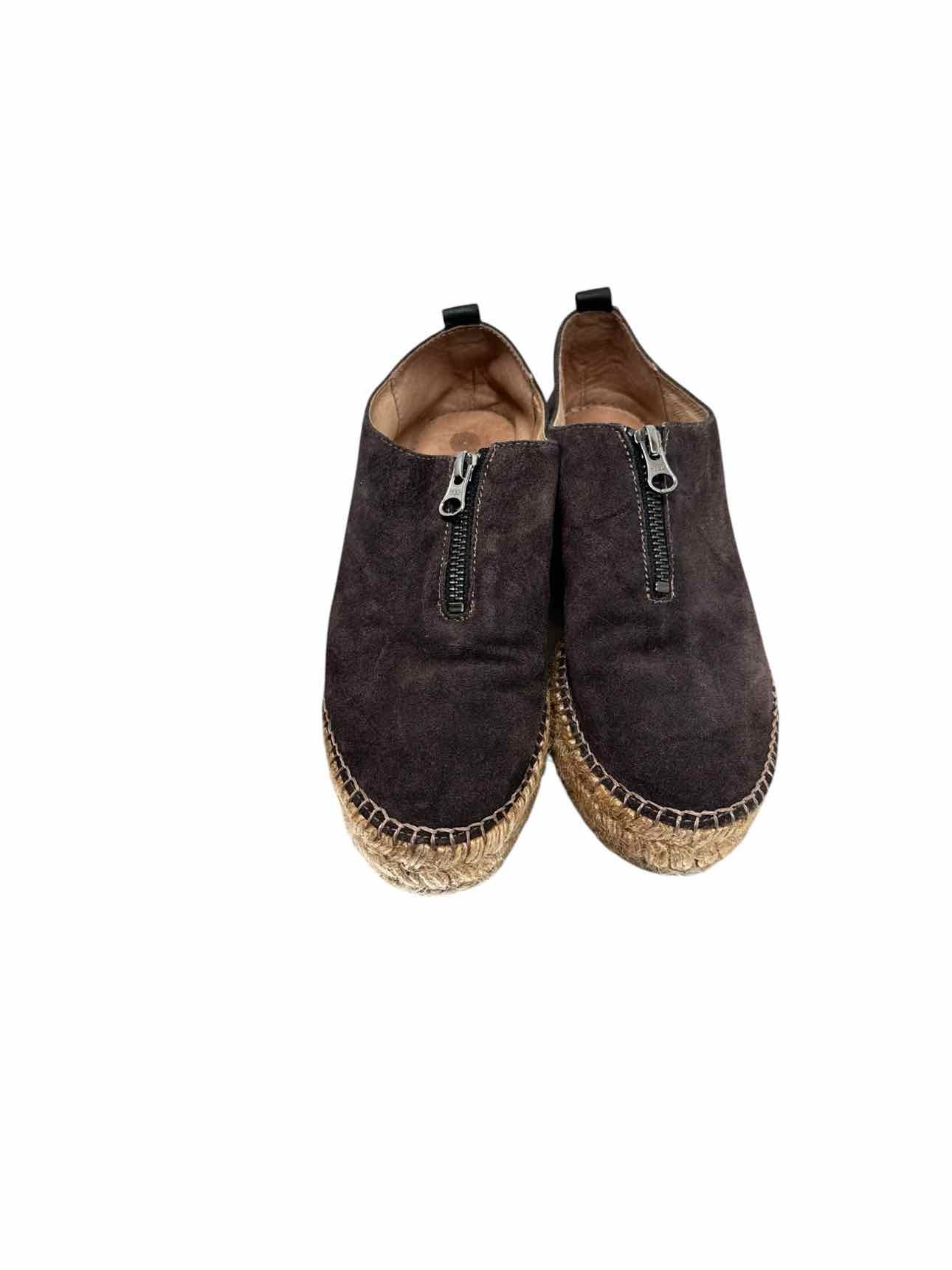 Eric Michael Serena Brown Espadrilles Shoe Size 6.5