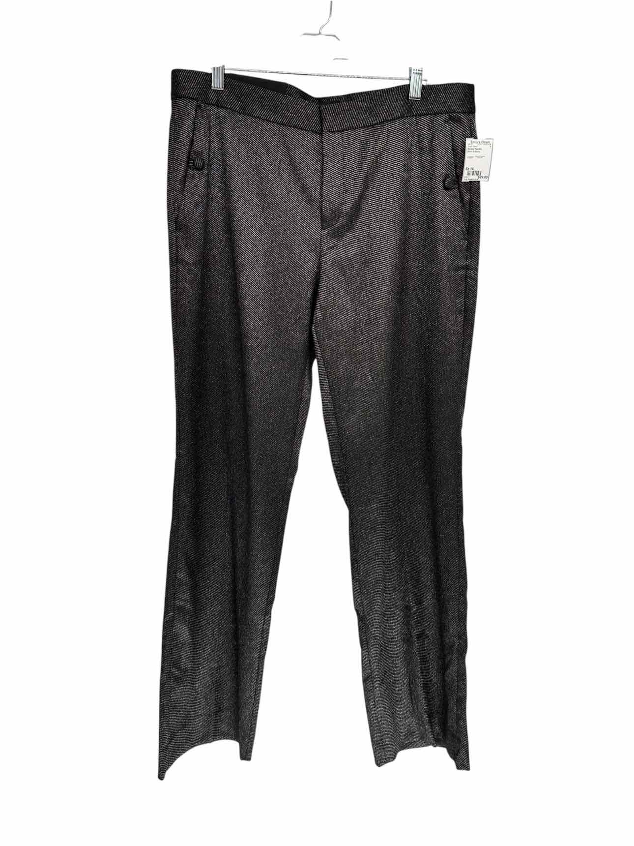 Banana Republic Black Logan Dress Pants Size 14 **NEW**
