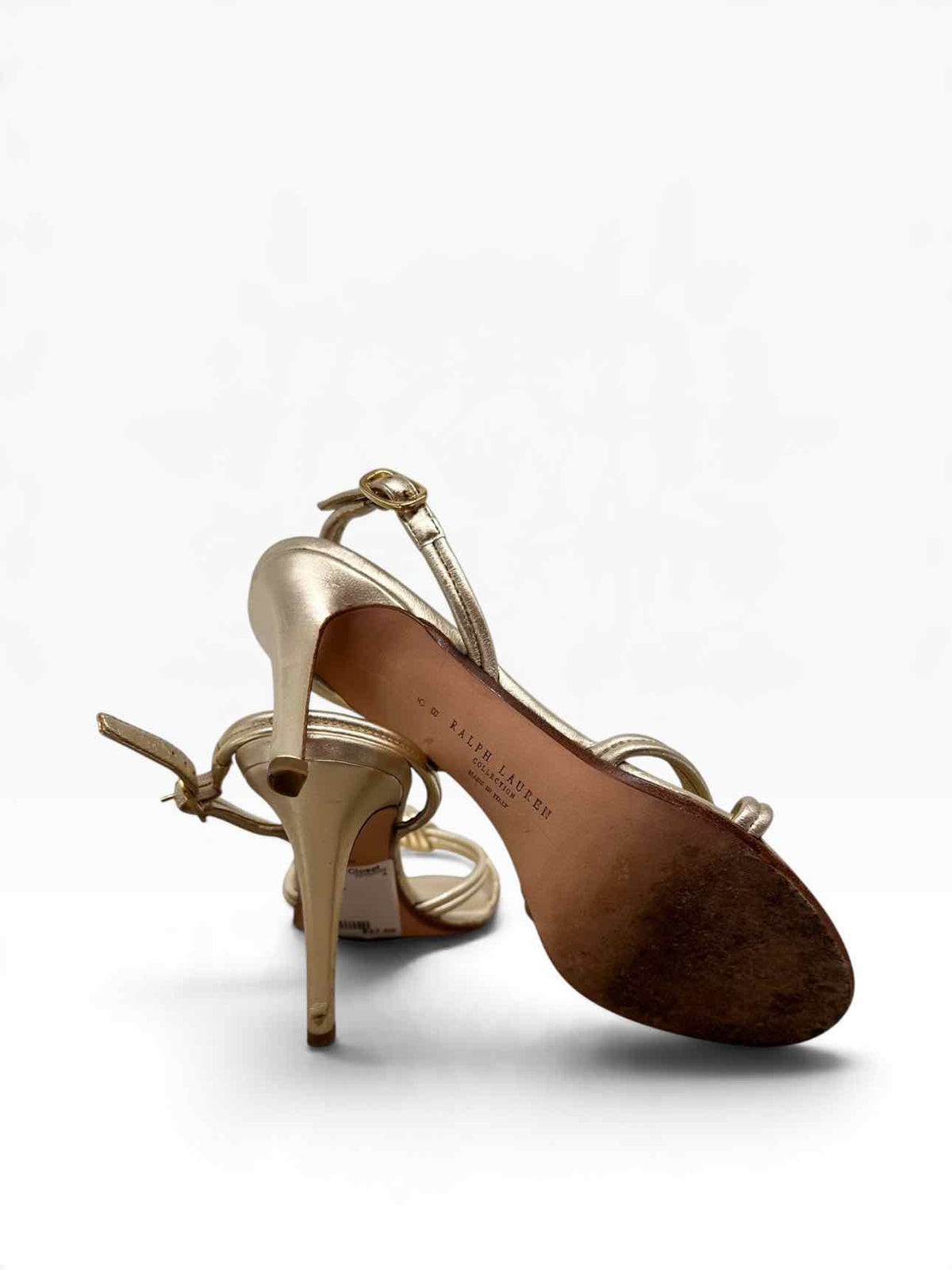 Ralph Lauren Gold Shoe Size 9 Dress Sandal
