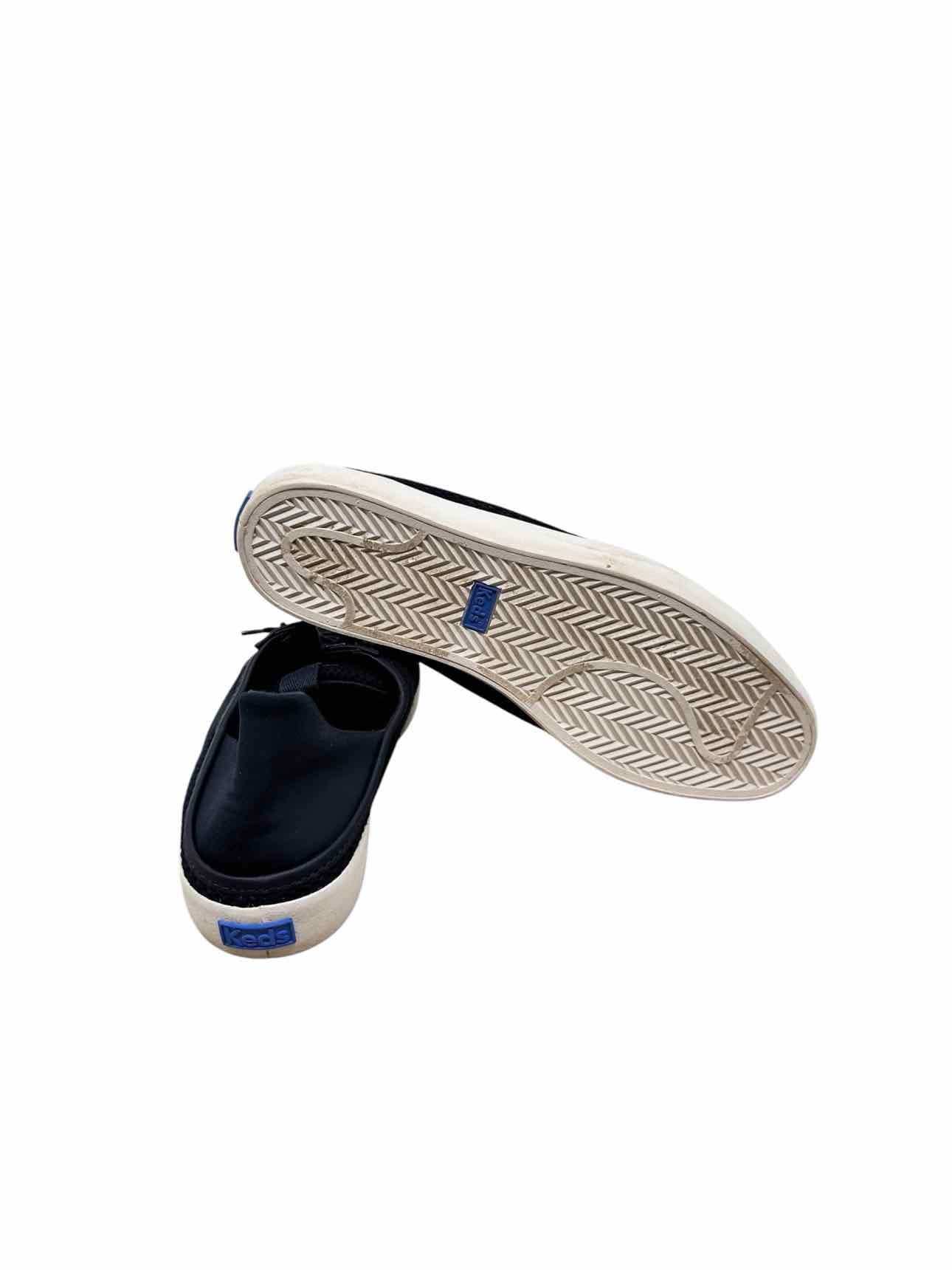 Keds Navy Kickback Crashback Mesh Slip Ons Shoe Size 8.5