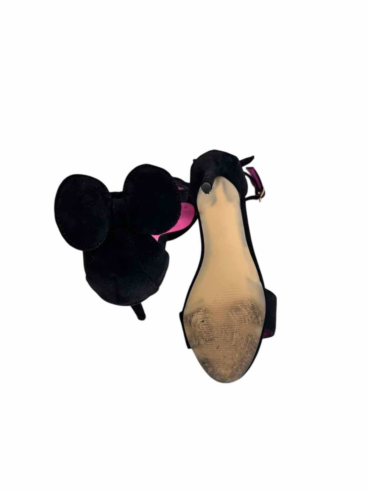 Black Minnie Mouse Stilettos Shoe Size 8.5